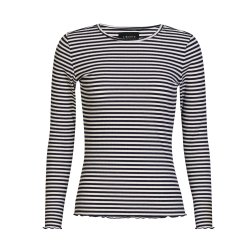 LIBERT ESSENTIEL NATALIA BLOUSE NAVY/CREME