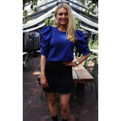 LIBERT ESSENTIEL HENNE SHORT SKIRT BLACK DIAMOND