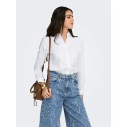 JACQUELINE de YONG JDYMIO SHIRT WHITE