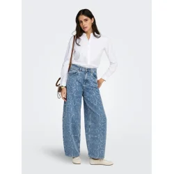 JACQUELINE de YONG JDYMIO SHIRT WHITE