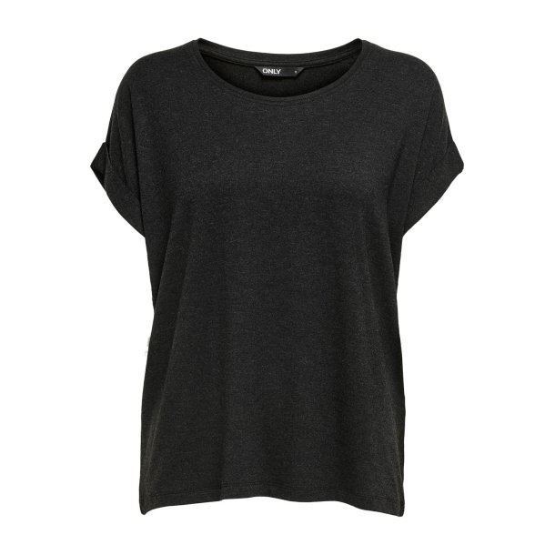 ONLY ONLMOSTER O-NECK TOP DARK GREY MELANGE