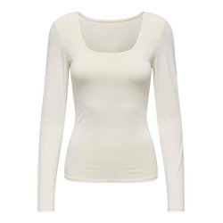 ONLY ONLEA 2-WAY L/ TOP WHITE 