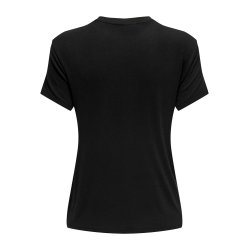 JACQUELINE de YONG JDYCOMO BAMBOO ONECK TOP BLACK