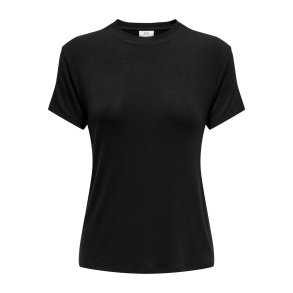 JACQUELINE de YONG JDYCOMO BAMBOO ONECK TOP BLACK