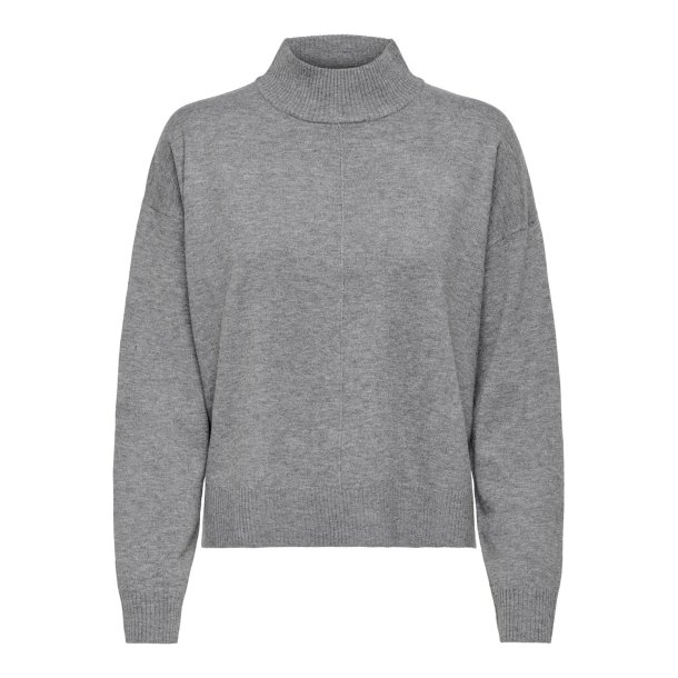 JACQUELINE de YONG JDYAMORE PULLOVER KNIT M.GREY