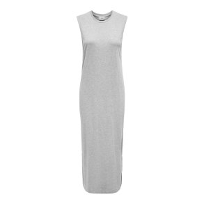 JACQUELINE de YONG JDYDALILA T-SHIRT DRESS LIGHT GREY
