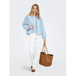 JACQUELINE de YONG JDYAPRIL O-NECK PULLOVER CASHMERE BLUE