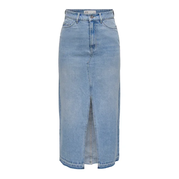 JACQUELINE de YONG JDYBELLA LONG SKIRT DNM L.BLUE