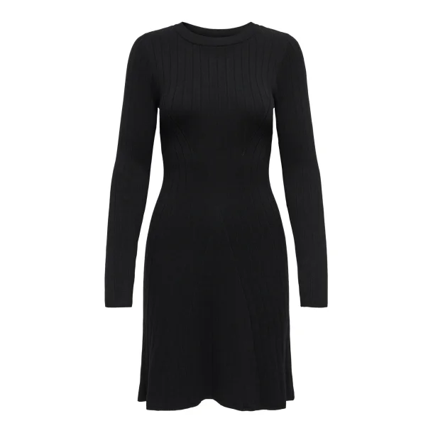 JACQUELINE de YONG JDYKATE KNIT DRESS BLACK