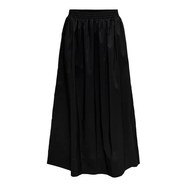 JACQUELINE de YONG JDYMIO MIDI SKIRT BLACK