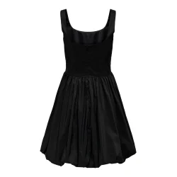 JACQUELINE de YONG JDYMIO BUBBLEHEM DRESS BLACK