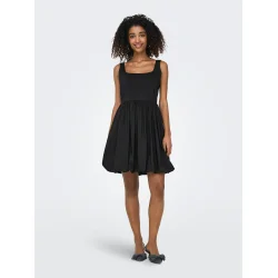 JACQUELINE de YONG JDYMIO BUBBLEHEM DRESS BLACK