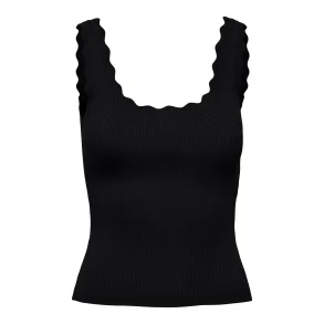 JACQUELINE de YONG JDYNANNA TOP BLACK