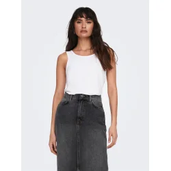 ONLY ONLMOSTER TANK TOP WHITE