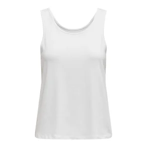 ONLY ONLMOSTER TANK TOP WHITE