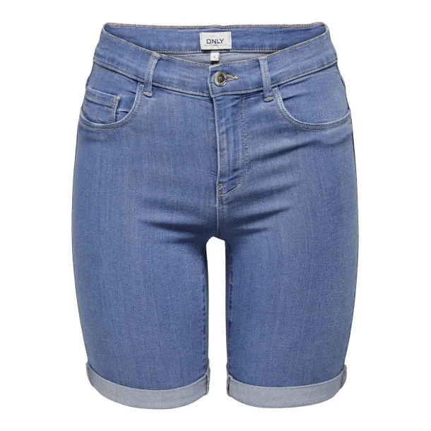 ONLY ONLRAIN DENIM SHORTS LIGHT BLUE