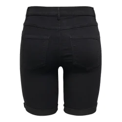 ONLY ONLRAIN DENIM SHORTS BLACK