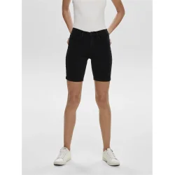 ONLY ONLRAIN DENIM SHORTS BLACK