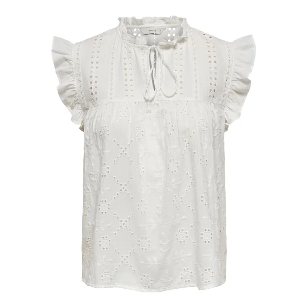 ONLY ONLREVA TOP WHITE