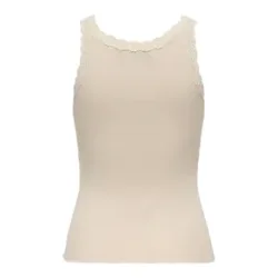 ONLY ONLSARA SHARAI LACE TOP SAND