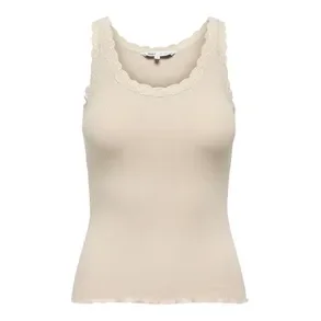 ONLY ONLSARA SHARAI LACE TOP SAND