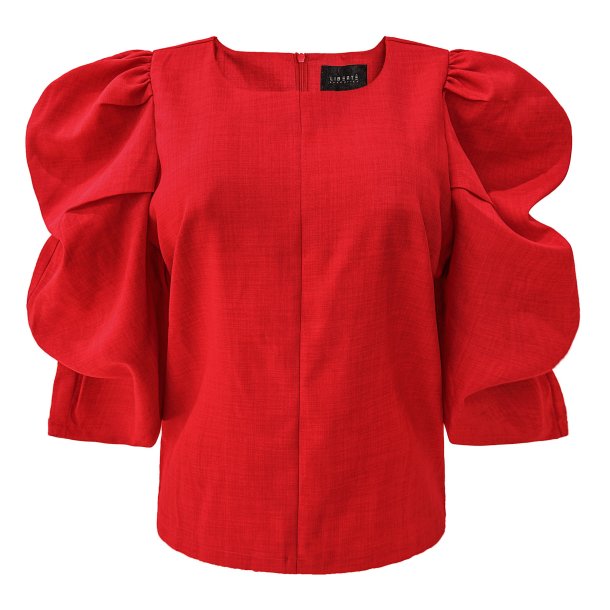 LIBERT ESSENTIEL WINNIE BLOUSE RED