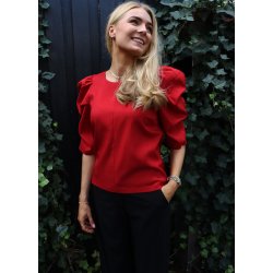 LIBERT ESSENTIEL WINNIE BLOUSE RED