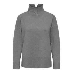 ONLY ONLCOCO LIFE LS HIGHNECK GREY