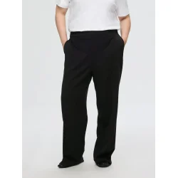 SELECTED FEMME SLFEMMA-TARA WIDE PANT BLACK BLACK