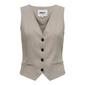 ONLY ONLLINDA FITTED VEST FUNGI