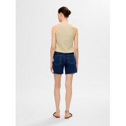 SELECTED FEMME SLFVINNA HALTERNECK KNIT BIRCH