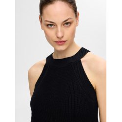 SELECTED FEMME SLFVINNA HALTERNECK KNIT BLACK