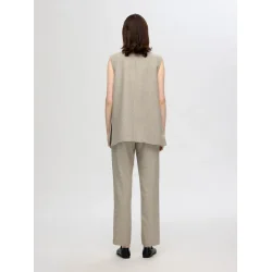 SELECTED FEMME SLFVIVIE STRAIGHT PANT SANDSHELL