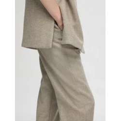 SELECTED FEMME SLFVIVIE STRAIGHT PANT SANDSHELL