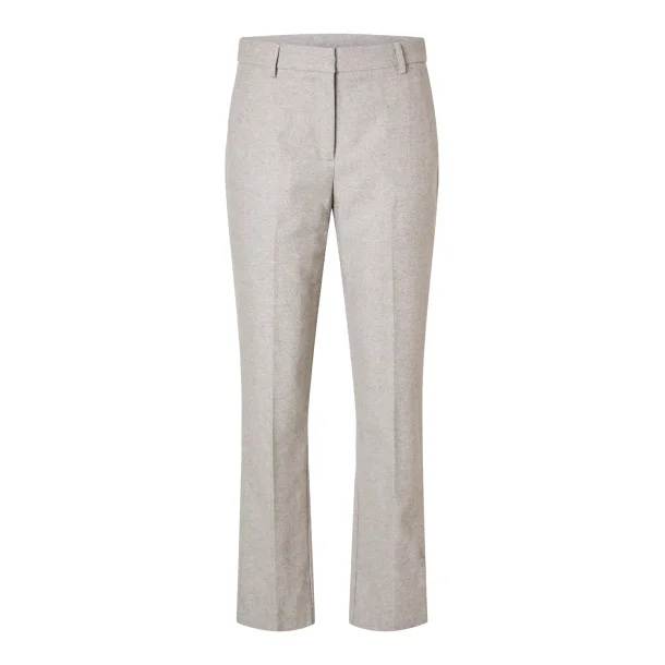 SELECTED FEMME SLFVIVIE STRAIGHT PANT SANDSHELL