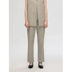 SELECTED FEMME SLFVIVIE STRAIGHT PANT SANDSHELL