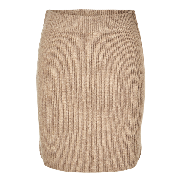 SELECTED FEMME SLFMARY KNIT SKIRT IRISH CREAM