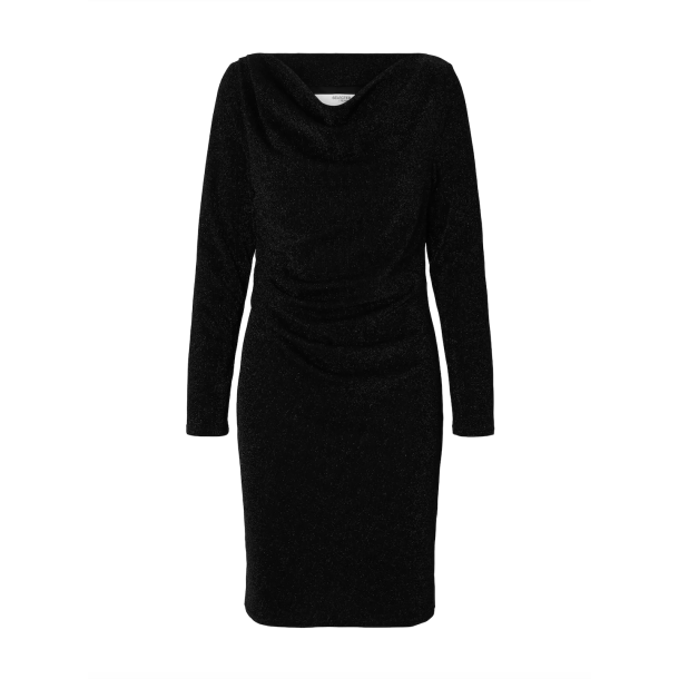 SELECTED FEMME SLFANJA SLIM SHORT DRESS BLACK