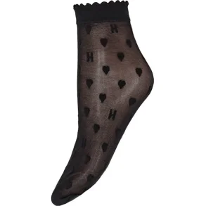 HYPE THE DETAIL SOCKS HEARTS 20D BLACK 