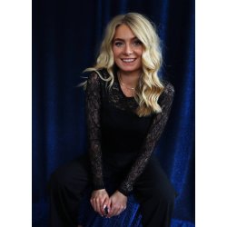 LIBERT ESSENTIEL LISA LACE BLOUSE BLACK