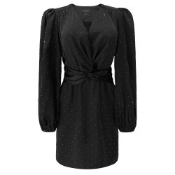 LIBERT ESSENTIEL TIKI TWIST DRESS BLACK DIAMOND