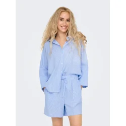 ONLY ONLAUGUSTA SHIRT BLUE
