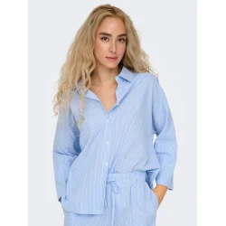 ONLY ONLAUGUSTA SHIRT BLUE