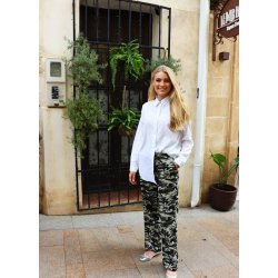 LIBERT� ESSENTIEL SUE WIDE PANTS CAMO
