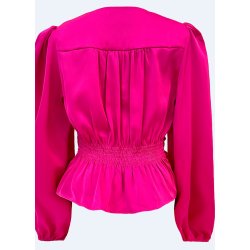 LIBERT ESSENTIEL TIKI TWIST BLOUSE PINK