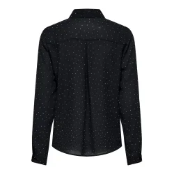 ONLY ONLZEKE STUD SHIRT BLACK