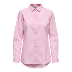 JACQUELINE de YONG JDYMIO SHIRT PINK/WHITE