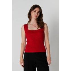 RUE de FEMME RDFNOA KNIT TOP DEEP RED
