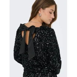 ONLY ONLCONFIDENCE BOW TOP BLACK