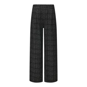 JACQUELINE de YONG JDYDORIT PANT BLACK CHECK